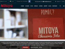 Tablet Screenshot of mitoya.pl